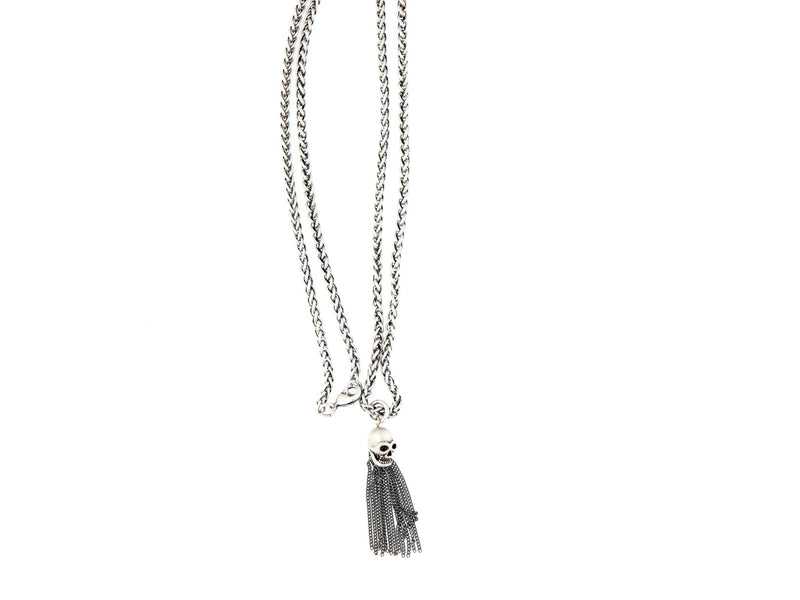 COLLAR SILVER SKULL