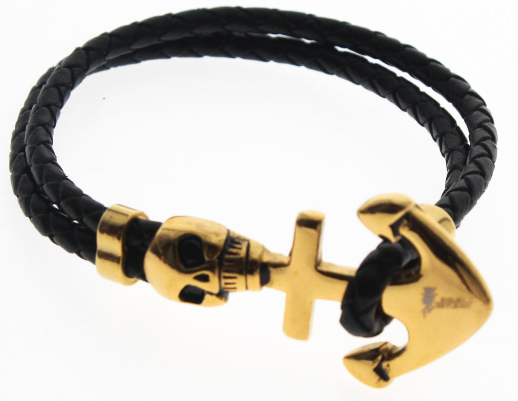 BRAZALETE SKULL ANCHOR