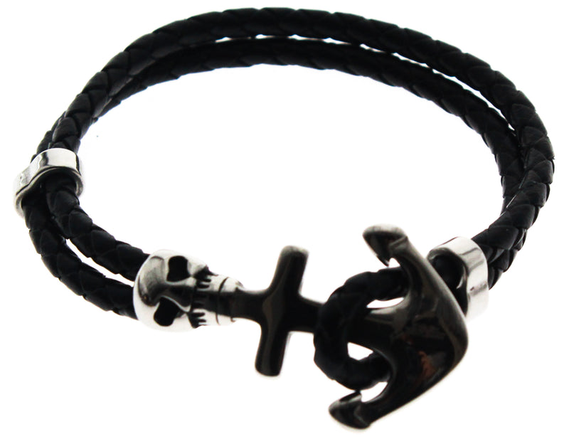 BRAZALETE SKULL ANCHOR